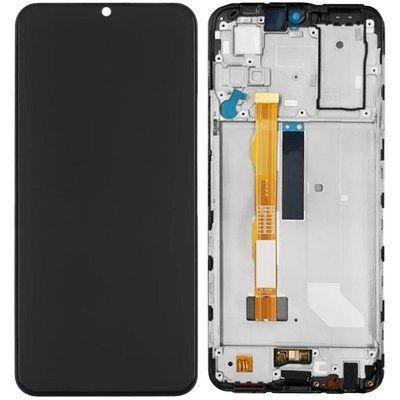 Дисплей для Vivo Y31 2021, Y53s 4G з сенсором та рамкою чорний