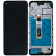 Дисплей для Motorola XT2091 G9 Power, Lenovo K12 Pro с сенсором и рамкой черный