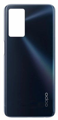 Задня кришка для Oppo A16, A16s, A54s чорна Crystal Black
