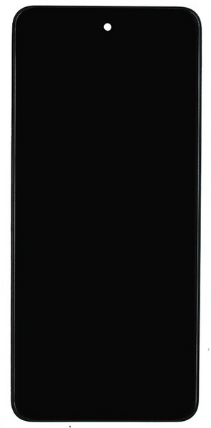 Дисплей для ZTE Blade A75 5G с рамкой черный