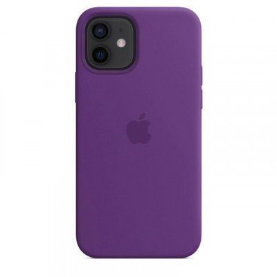 Чохол-накладка Silicone Case Apple iPhone 12 Mini Deep purple
