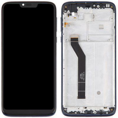 Дисплей для Motorola XT1955 Moto G7 Power (версія EU 154mm) з сенсором та рамкою чорний