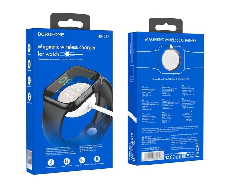 Беспроводное зарядное устройство Borofone BQ13 (для Apple Wactch) белый