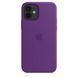 Чехол-накладка Silicone Case Apple iPhone 12 Mini Deep purple