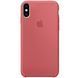 Чохол-накладка Silicone Case Apple iPhone XS Max Camellia Red