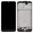 Дисплей для Samsung M315 Galaxy M31 с сенсором и рамкой черный (GH82-22405A) ORIGINAL