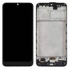 Дисплей для Samsung M315 Galaxy M31 с сенсором и рамкой черный (GH82-22405A) ORIGINAL