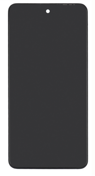 Дисплей для Infinix Hot 40i с рамкой черный