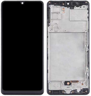 Дисплей для Samsung A426B Galaxy A42 5G с сенсором и рамкой черный (GH82-24376A) Original