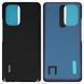 Задняя крышка для Xiaomi Poco F3 M2012K11AG черная