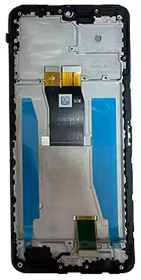 Дисплей для ZTE Blade A76 5G с рамкой черный