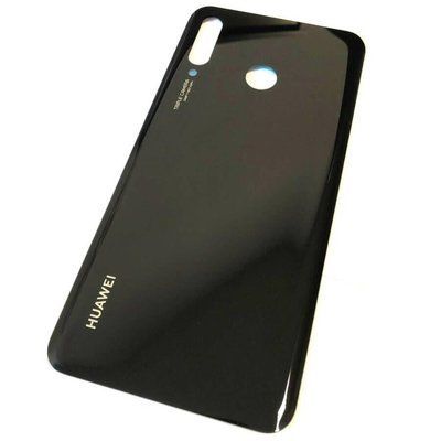 Задняя крышка для Huawei P30 Lite (MAR-L21), Nova 4e, Midnight Black черная