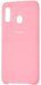 Чехол-накладка Silicone Case Samsung Galaxy A40 (2019) A405F Pink