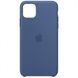 Чохол-накладка Silicone Case Apple iPhone 11 Pro Deep Lake Blue