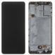 Дисплей для Samsung Galaxy A31 A315 2020 с сенсором и рамкой черный (GH82-22761A) ORIGINAL