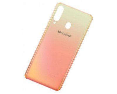 Задняя крышка для Samsung Galaxy A60 2019 A606F розовая