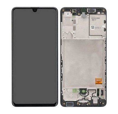 Дисплей для Samsung Galaxy A41 2020 A415 с сенсором и рамкой черный (GH82-22860A) ORIGINAL
