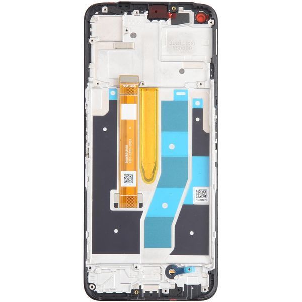 Дисплей для Realme 9 5G, 9 Pro с рамкой черный