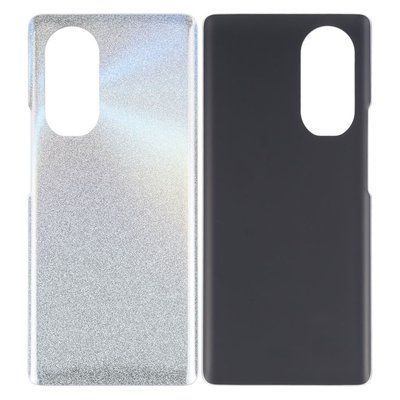Задняя крышка для Huawei Honor 50 NTH-AN00, NTH-NX9 серебристая