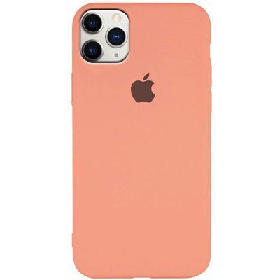Чехол-накладка Silicone Case Apple iPhone 11 Pro Max Peach