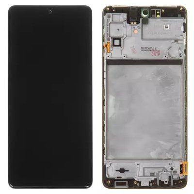 Дисплей для Samsung M515 M51 2020 с сенсором и рамкой черный (GH82-23568A) ORIGINAL