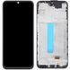 Дисплей для Samsung A256 Galaxy A25 2023 з рамкою чорний OLED (Small LCD)