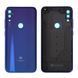 Задня кришка для Xiaomi Mi Play, зі склом камери синя