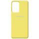 Чехол-накладка Silicone Case Samsung Galaxy A32 (2021) A325F Yellow