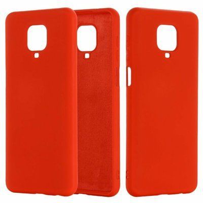 Чехол-накладка Silicone Case Xiaomi Redmi Note 9S, Redmi Note 9 Pro (2020) Red