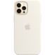 Чехол-накладка Silicone Case Apple iPhone 12 Pro Max White