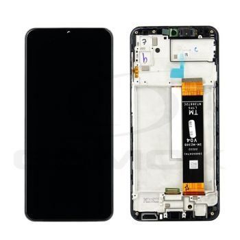 Дисплей для Samsung M336 Galaxy M33 с сенсором и рамкой черный