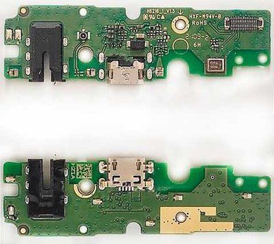 Нижня плата для Tecno Spark 6 KE7 з роз'ємом зарядки, мікрофоном