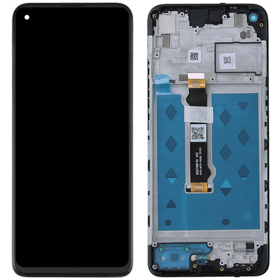 Дисплей для Motorola XT2091 G9 Power, Lenovo K12 Pro з сенсором та рамкою чорний