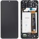 Дисплей для Samsung Galaxy A13 4G A135F, Galaxy M13 M135F з сенсором та рамкою чорний (GH82-28653A) Original
