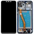 Дисплей для Huawei P Smart Plus INE-LX1, Nova 3i с сенсором и синей рамкой черный