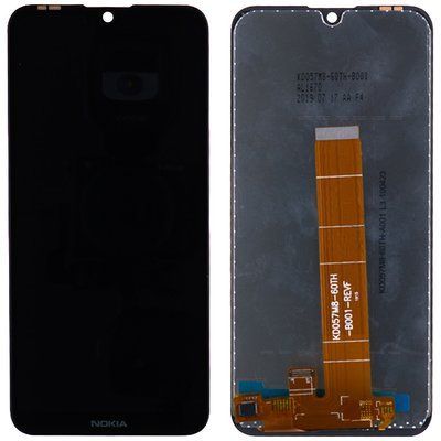Дисплей для Nokia 2.2 з сенсором чорний
