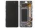Дисплей для Samsung G975 Galaxy S10 Plus з сенсором та рамкою чорний PRISM BLACK (GH82-18849A) ORIGINAL