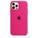 Чехол-накладка Silicone Case Apple iPhone 12, iPhone 12 Pro Bright Pink