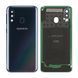 Задняя крышка для Samsung Galaxy A40 2019 A405F со стеклом камеры черная