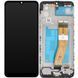 Дисплей для Samsung A035G Galaxy A03 (163*72) з рамкою чорний GH81-21626A ORIGINAL