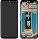 Дисплей для ZTE Nubia V60 с рамкой черный