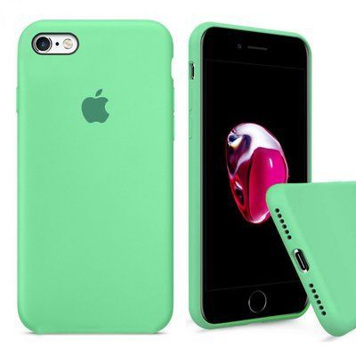 Чохол-накладка Silicone Case Apple iPhone 6, iPhone 6S Spearmint