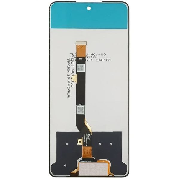 Дисплей для Infinix Hot 40 Pro (X6837) чорний