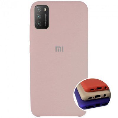 Чохол-накладка Silicone Case Xiaomi Poco M3 Rose Powder