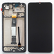 Дисплей для Xiaomi Redmi 12C с сенсором и рамкой черный