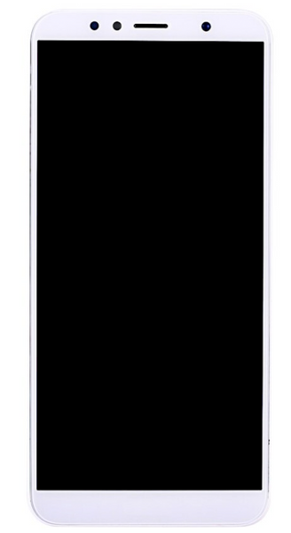 Дисплей для Huawei Y6 2018 ATU-L21, Honor 7A Pro AUM-L21, Honor 7C з сенсором та рамкою білий