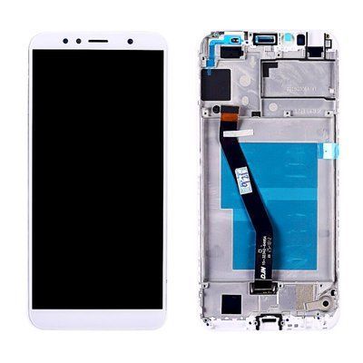 Дисплей для Huawei Y6 2018 ATU-L21, Honor 7A Pro AUM-L21, Honor 7C с сенсором и рамкой белый