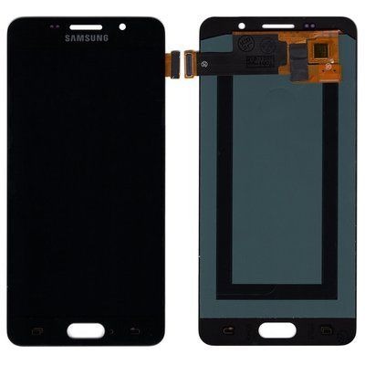 Дисплей для Samsung A510F Galaxy A5 2016 с сенсором черный OLED