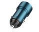 Автомобильный зарядный блок Borofone BZ19A QC синий
