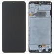 Дисплей для Samsung Galaxy A32 4G 2020 A325 з сенсором та рамкою чорний (GH82-25579A) ORIGINAL
